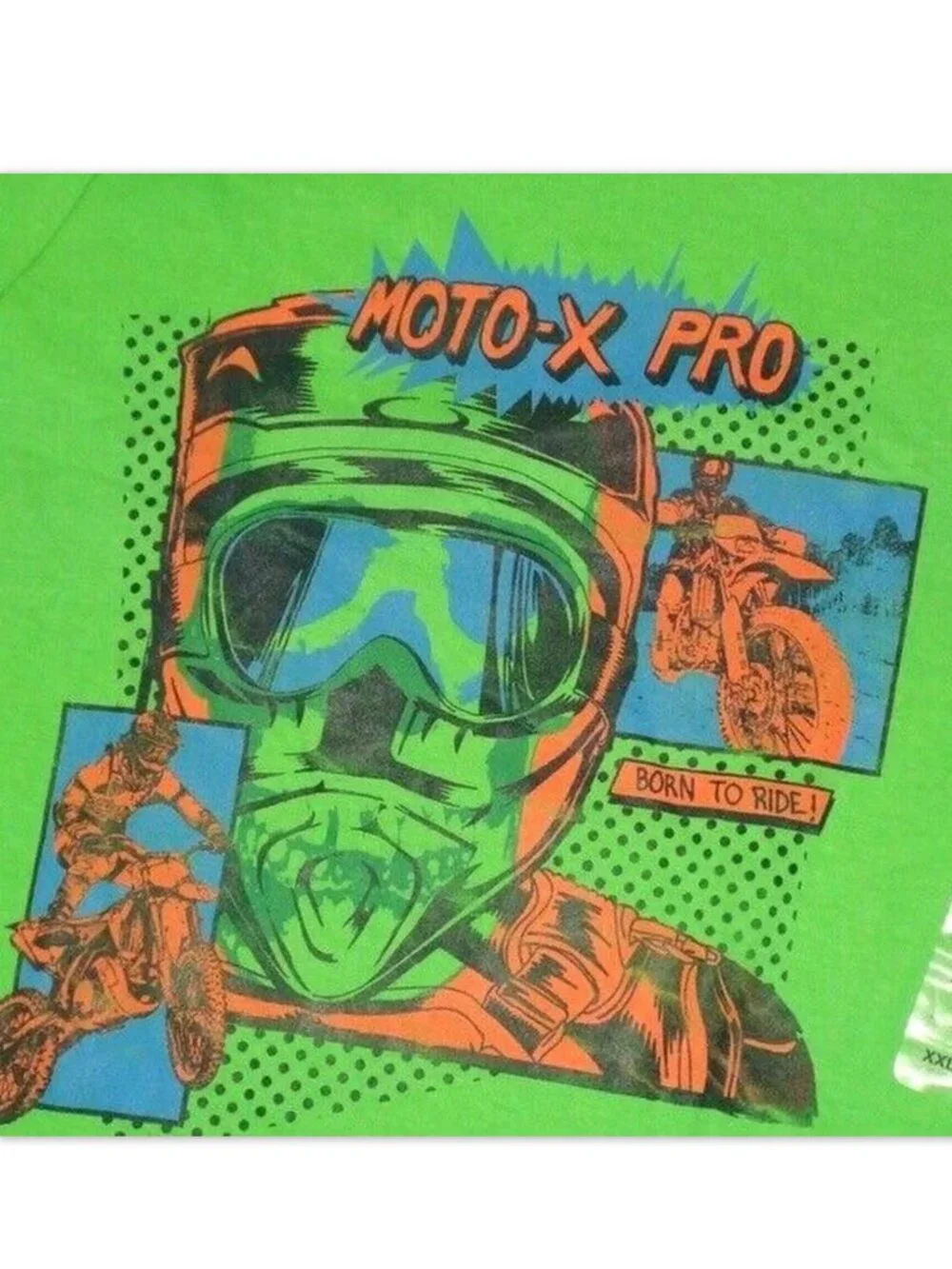 NWT Gap Kids Green Moto Pro Graphic Tee Boys Size 14 16 XXL Short Sleeve shirt